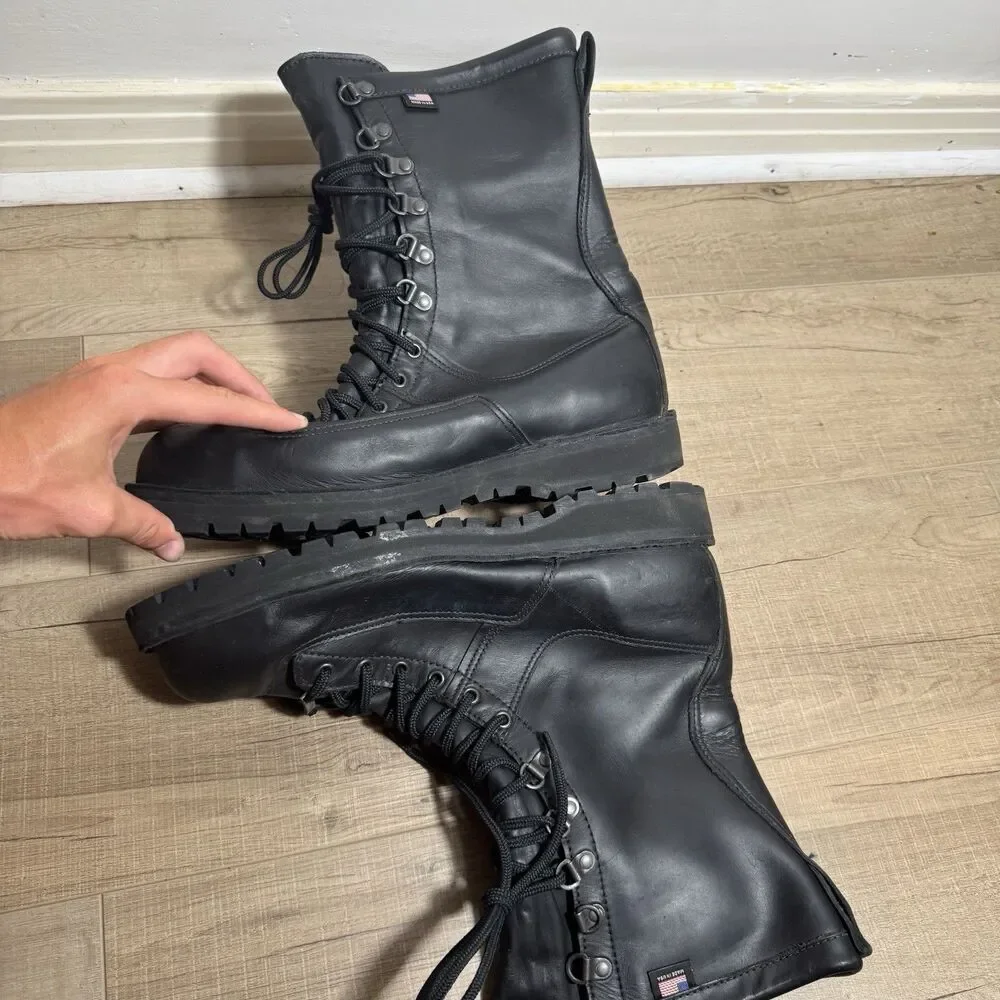 Danner Fort Lewis Men’s 13 D Gore-Tex 200g Thinsulate Black Leather Waterproof